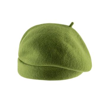 bonnet long Woollen Roll Upp Beret