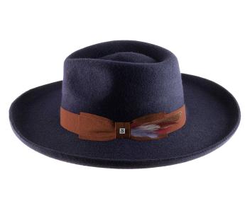 Chapeau rancher large Brooklyn Sin Guarnicion