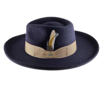 Chapeau rancher large Brooklyn Sin Guarnicion